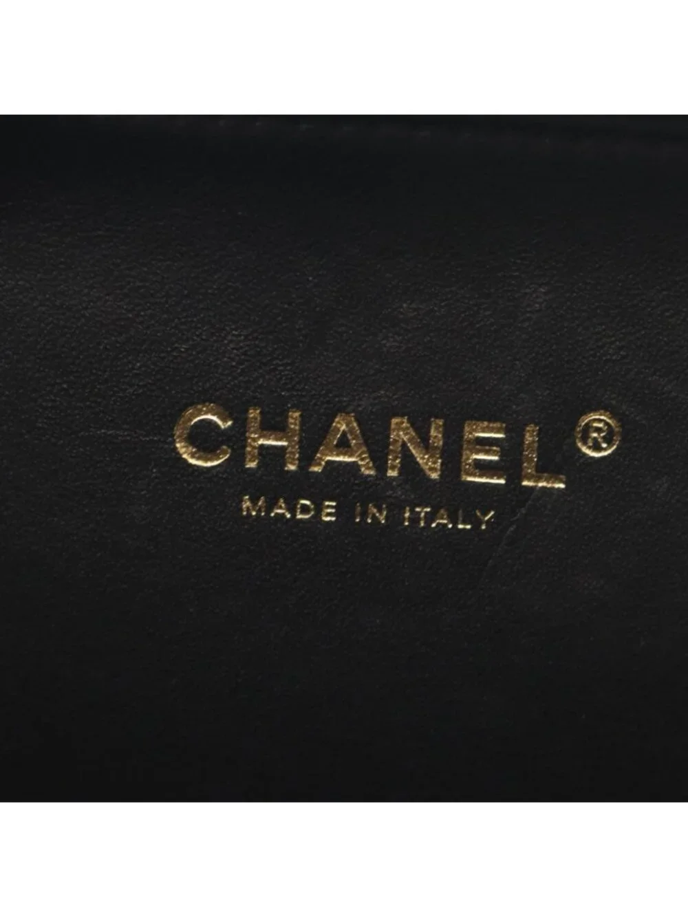 Chanel Shoulder Bag CC Filigree Small Vanity 2-Way Black Lambskin CC Quilted